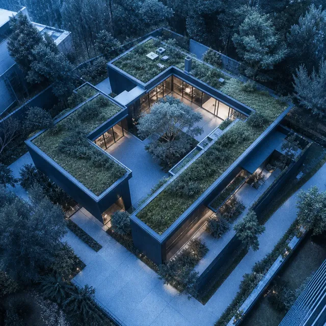 Verde Courtyard — Sustainable architecture project