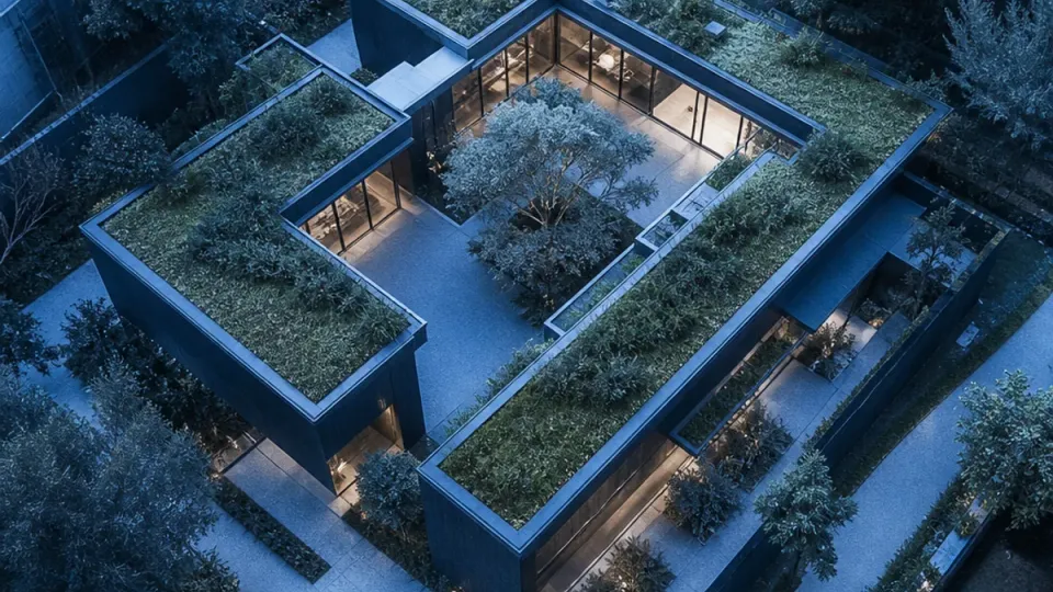 Verde Courtyard — Sustainable project in Riverside Quarter