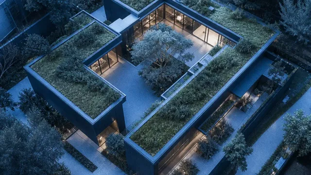 Verde Courtyard architecture project